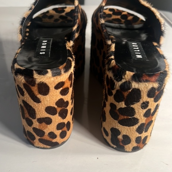 - Simon Miller, 100 mm Blackout Ponyskin Platforms NWOT - Picture 8 of 9